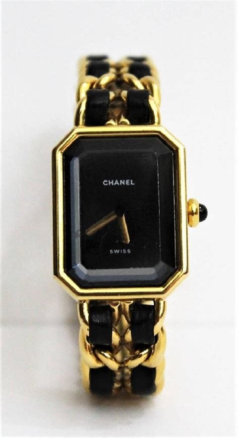 chanel première watch gold 1987